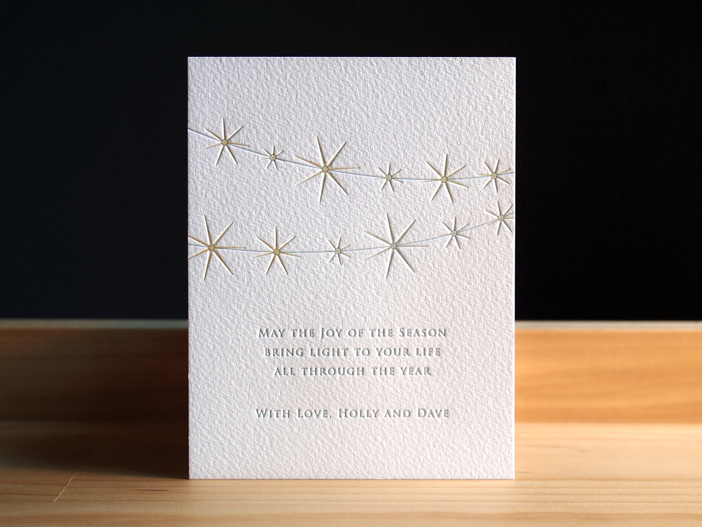 Lights Holiday Card from Parklife Press