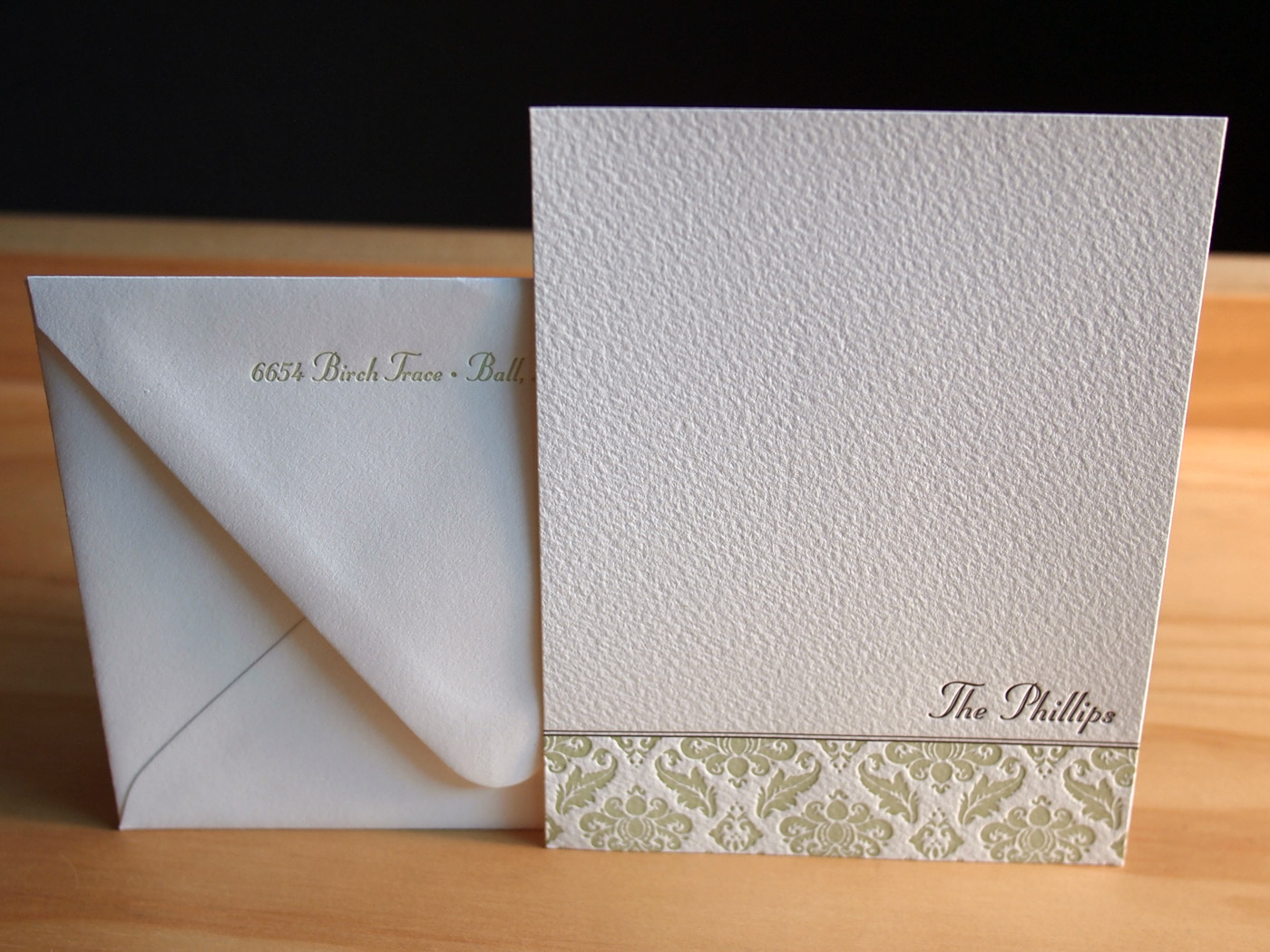 Personalized Stationery from Parklife Press