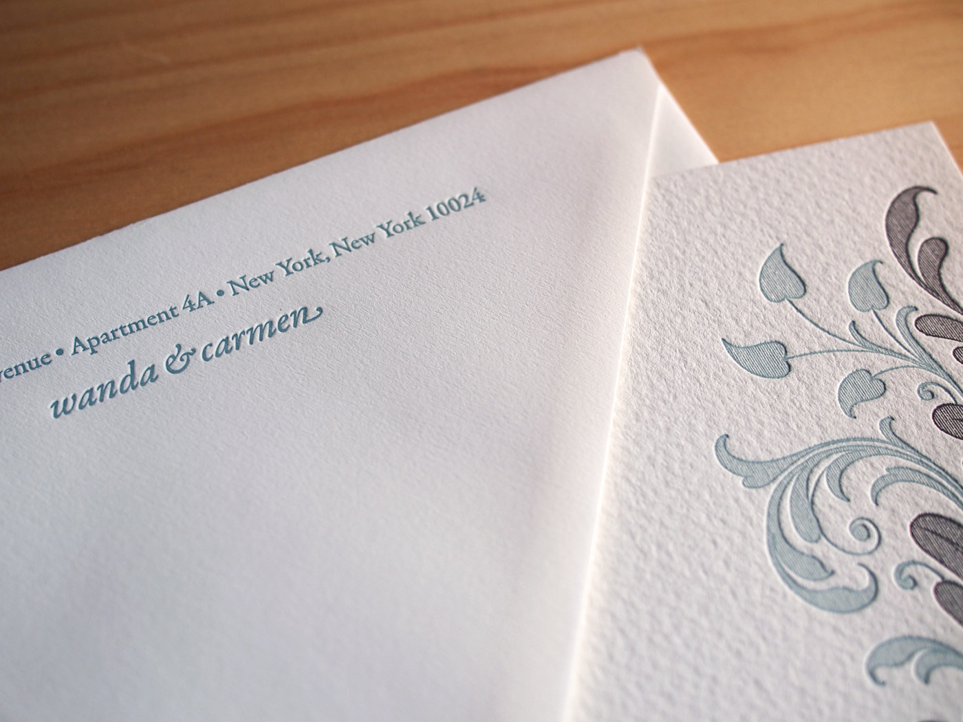 Letterpress Stationery Sets