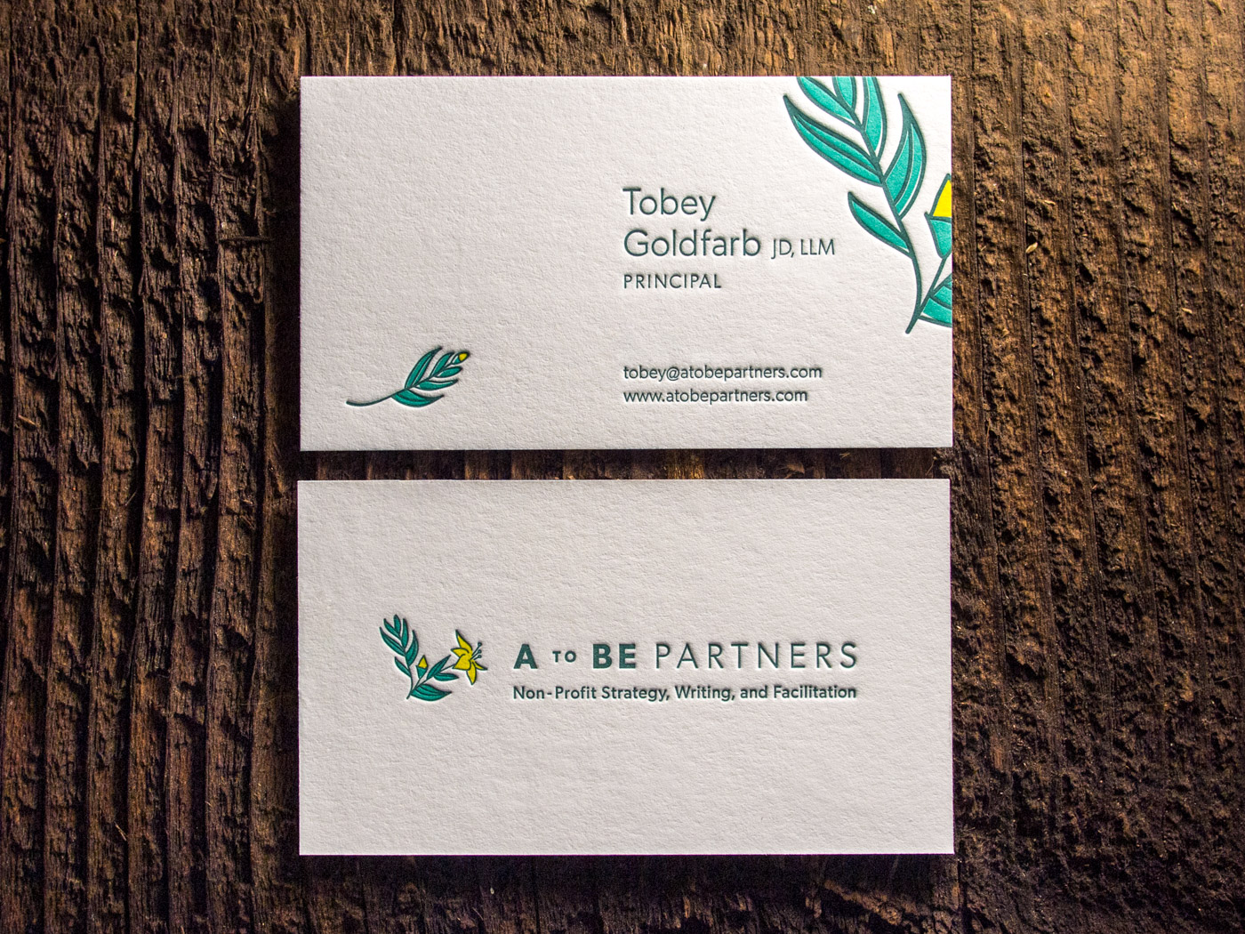 A to Be Partners | Printed by Parklife Press