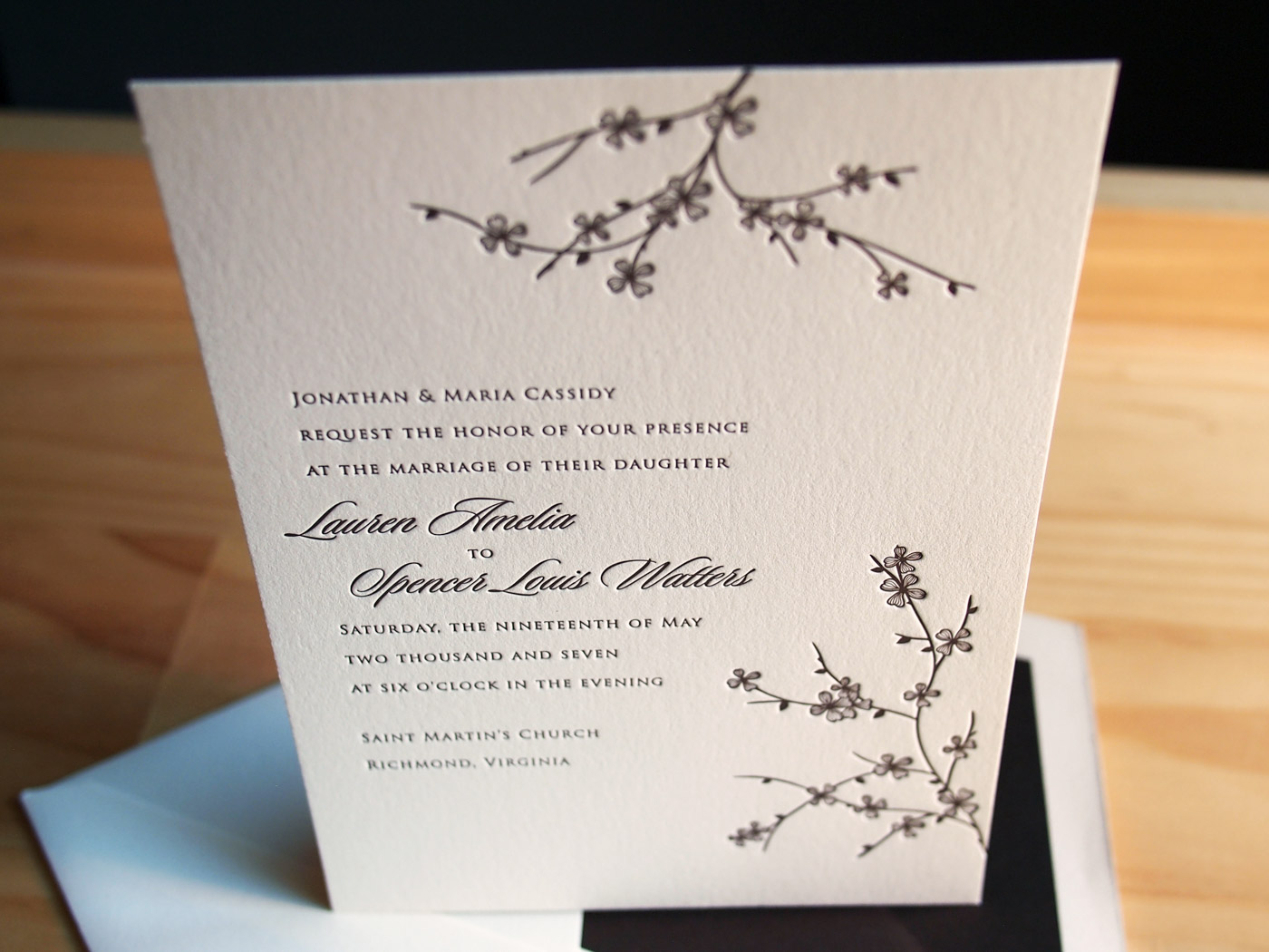 Arboretum invitation from Parklife Press