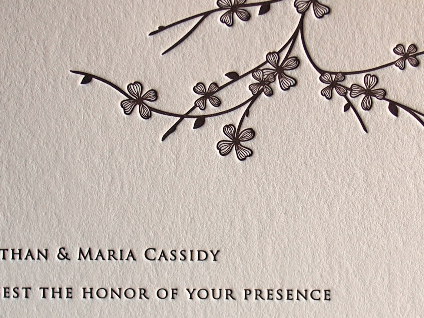 Arboretum invitation from Parklife Press