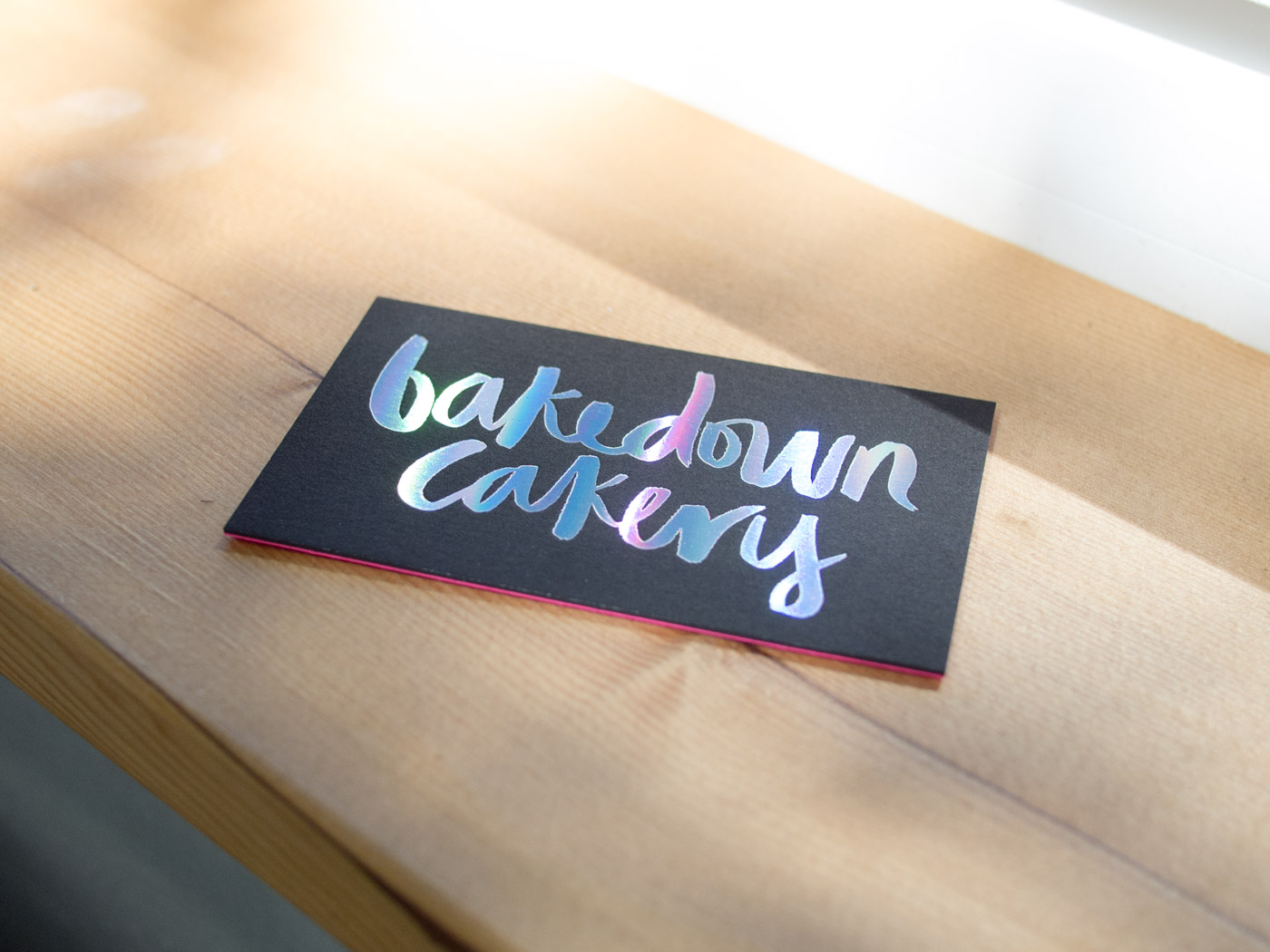 Bakedown Cakery | Printed by Parklife Press