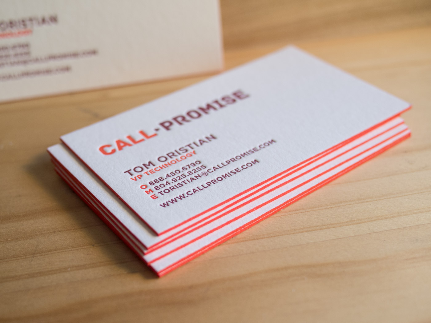 Call Promise | Printed by Parklife Press