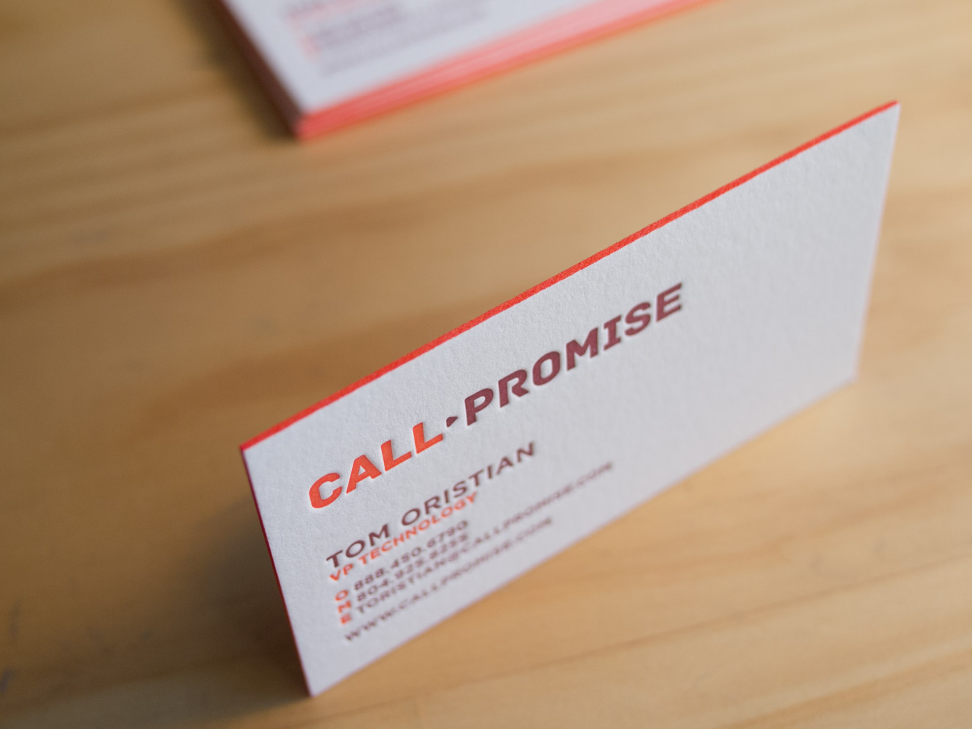 Call Promise | Printed by Parklife Press