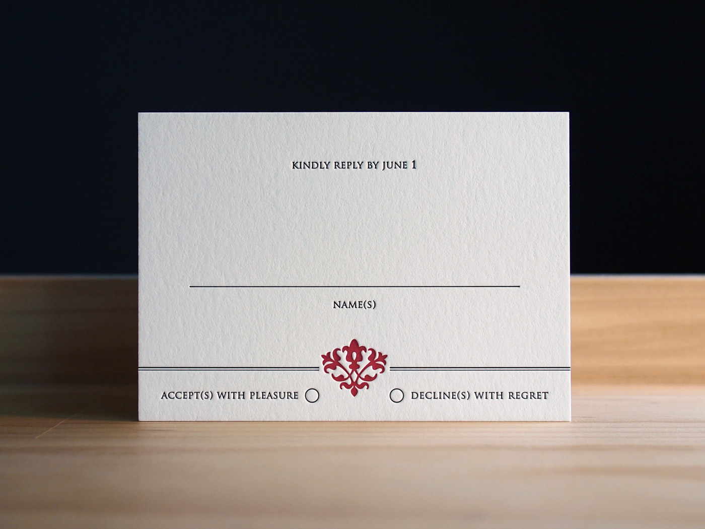 Charleston invitation from Parklife Press