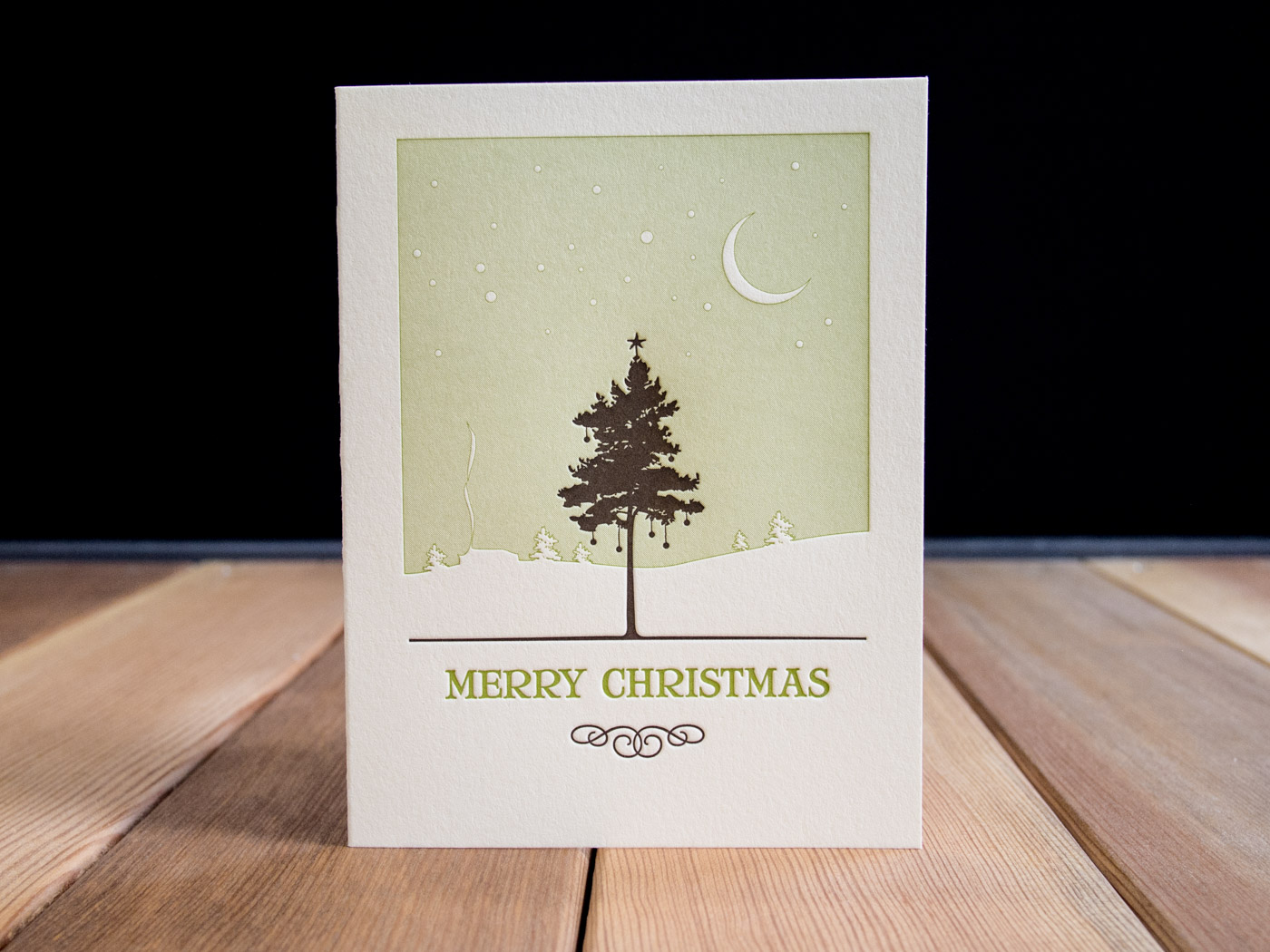 Crescent Holiday Card from Parklife Press