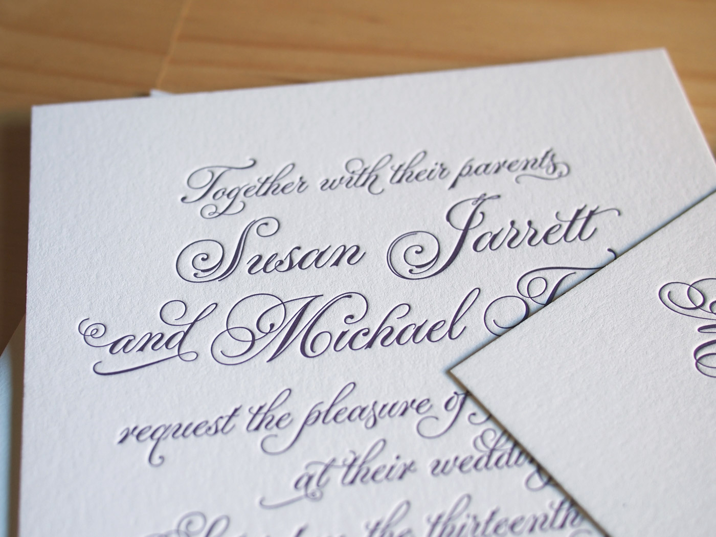 Fountain invitation from Parklife Press