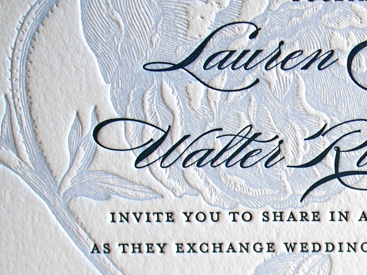 Franklin invitation from Parklife Press