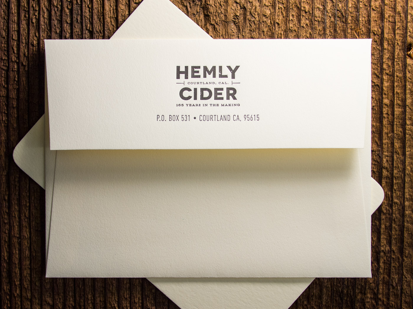 Hemly Cider | Printed by Parklife Press