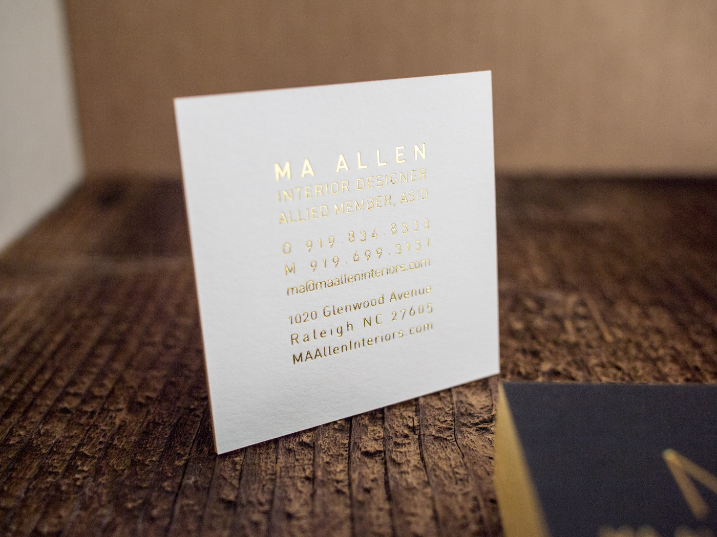 MA Allen Interiors | Printed by Parklife Press