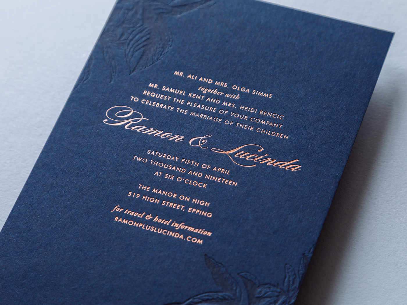 Nightshade invitation from Parklife Press