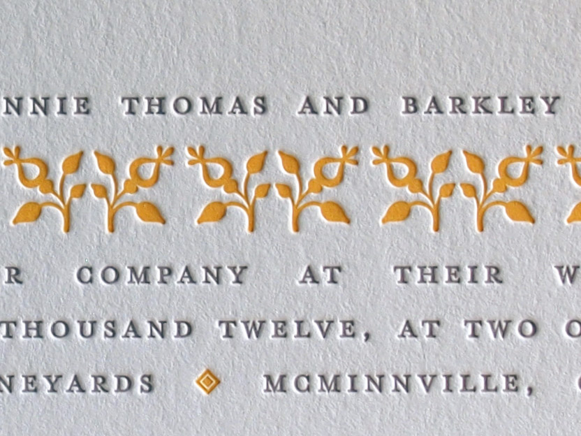 Parsnip invitation from Parklife Press