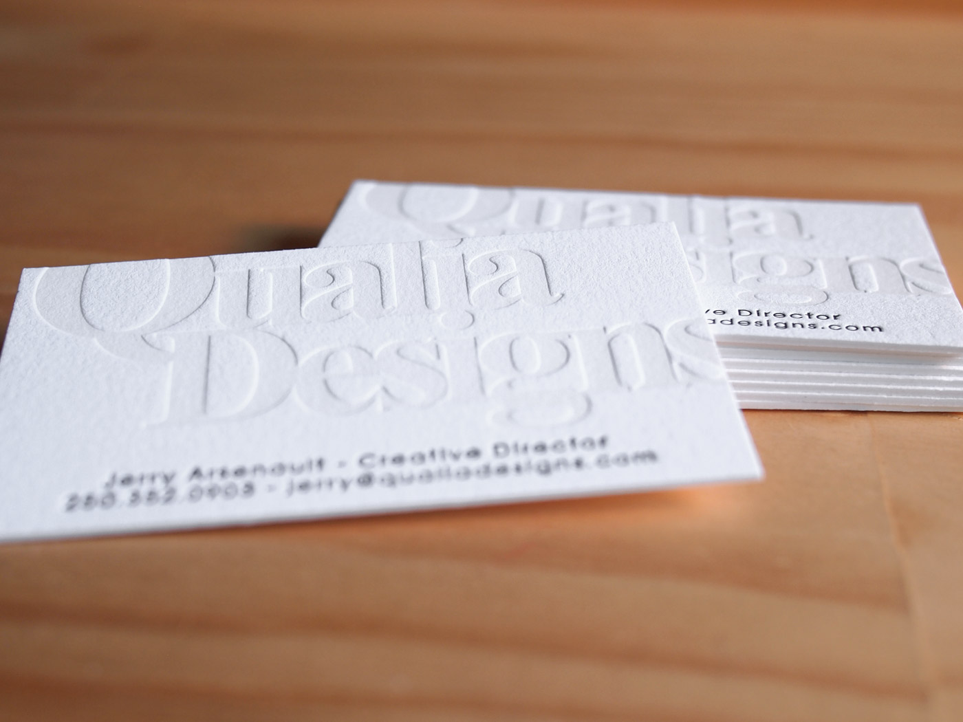 Qualia Designs | Printed by Parklife Press