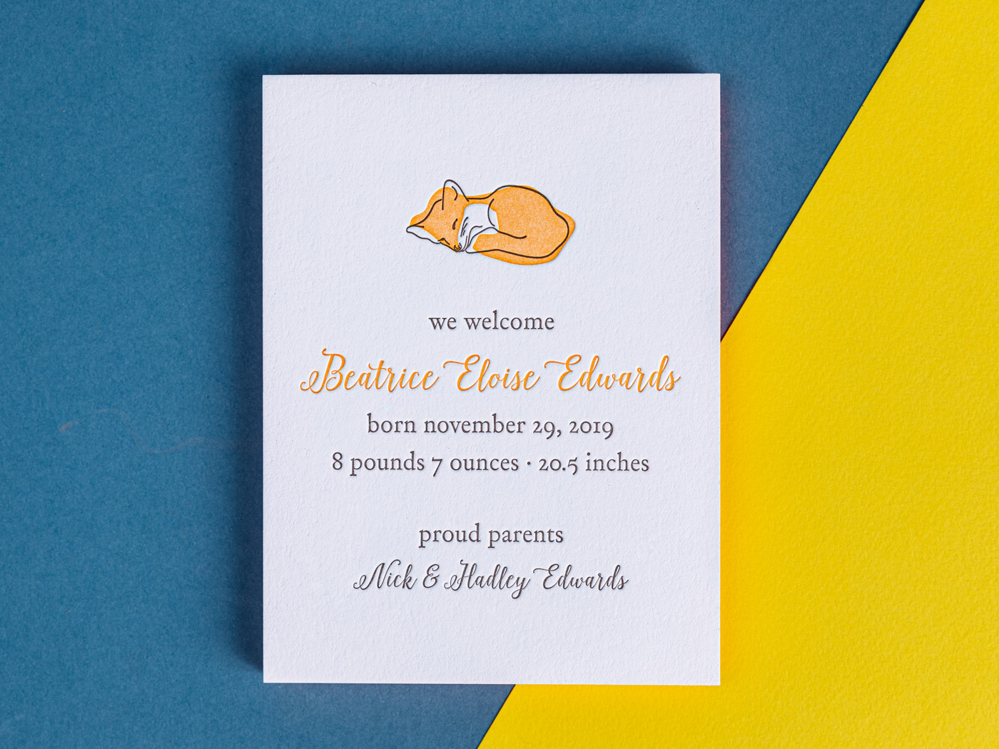 Sleepy Fox from Parklife Press