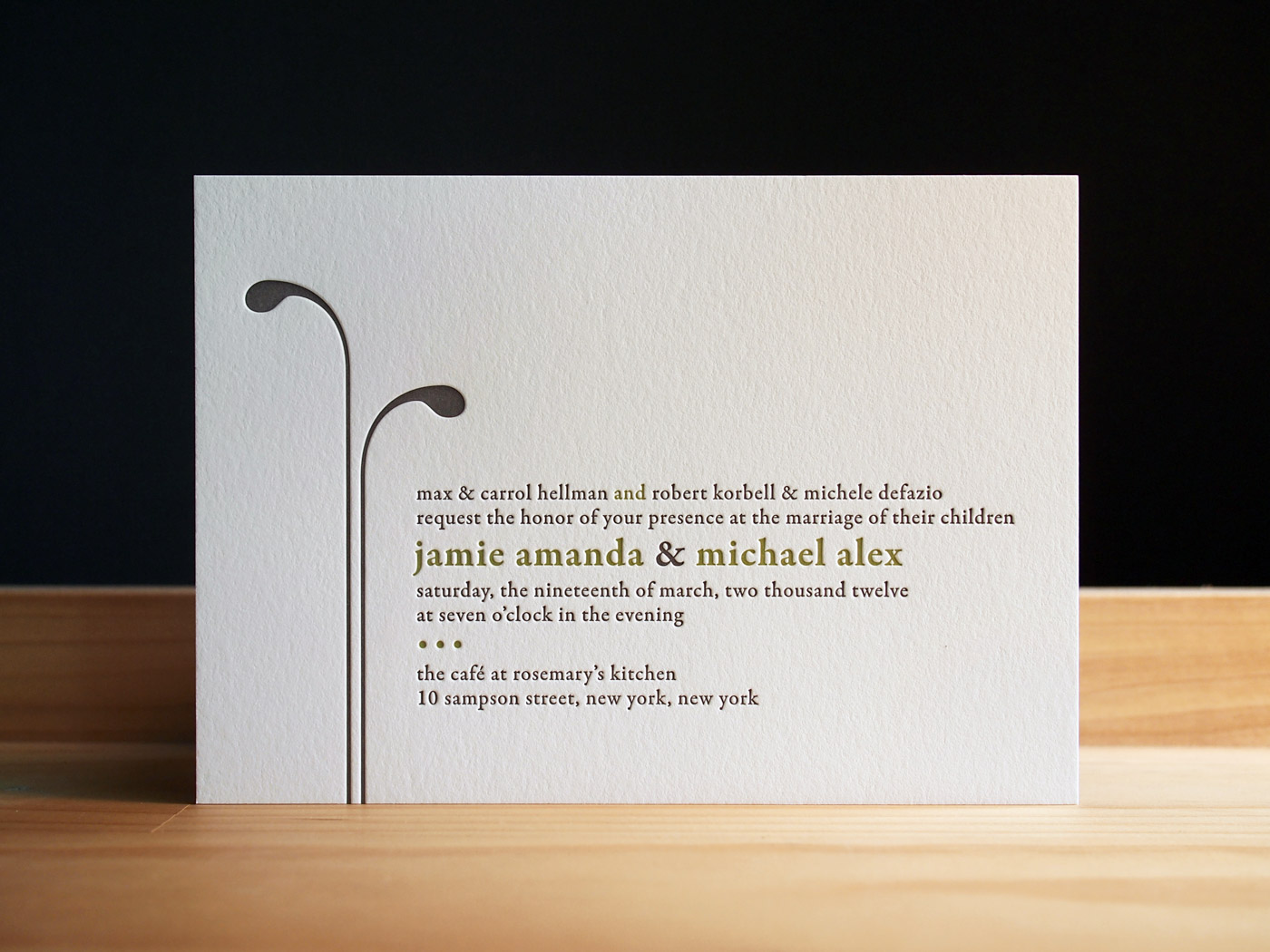 Sprout invitation from Parklife Press