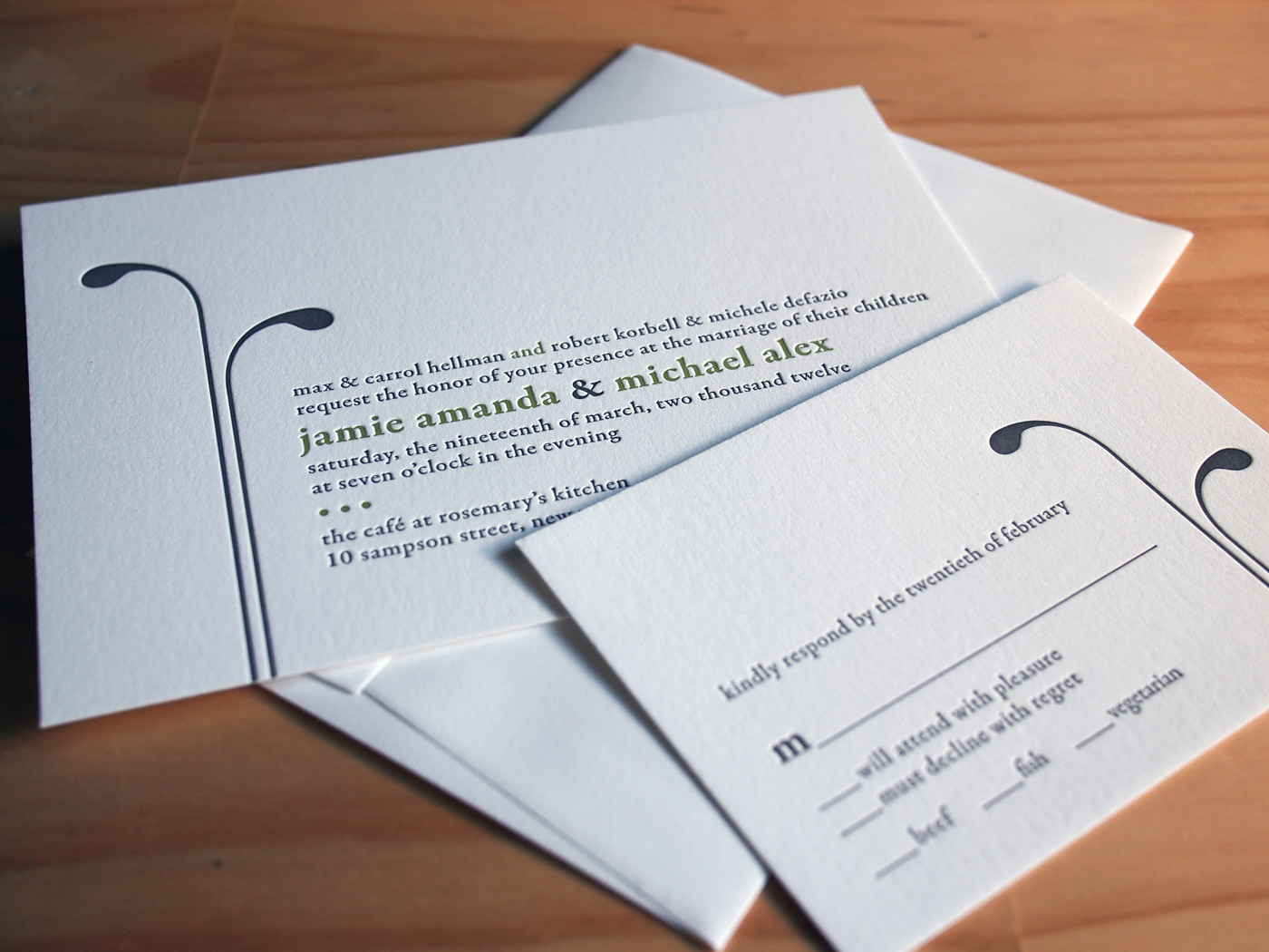 Sprout invitation from Parklife Press