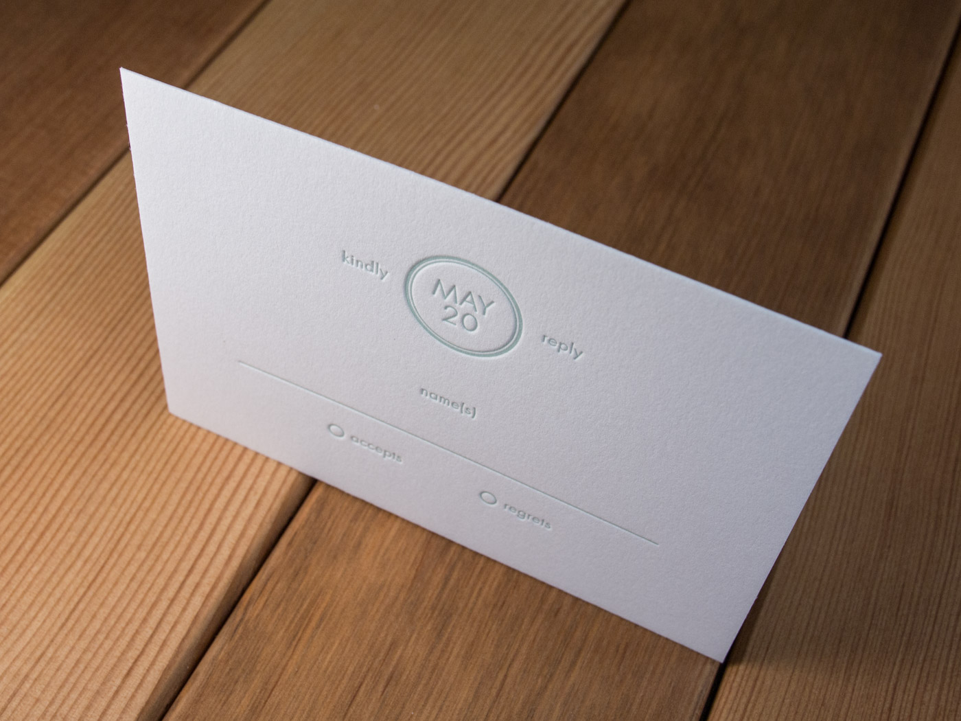 Starburst invitation from Parklife Press