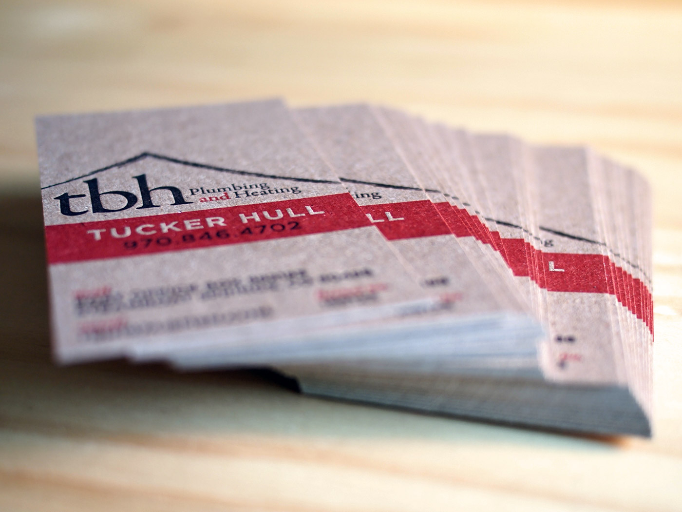 TBH Plumbing | Printed by Parklife Press