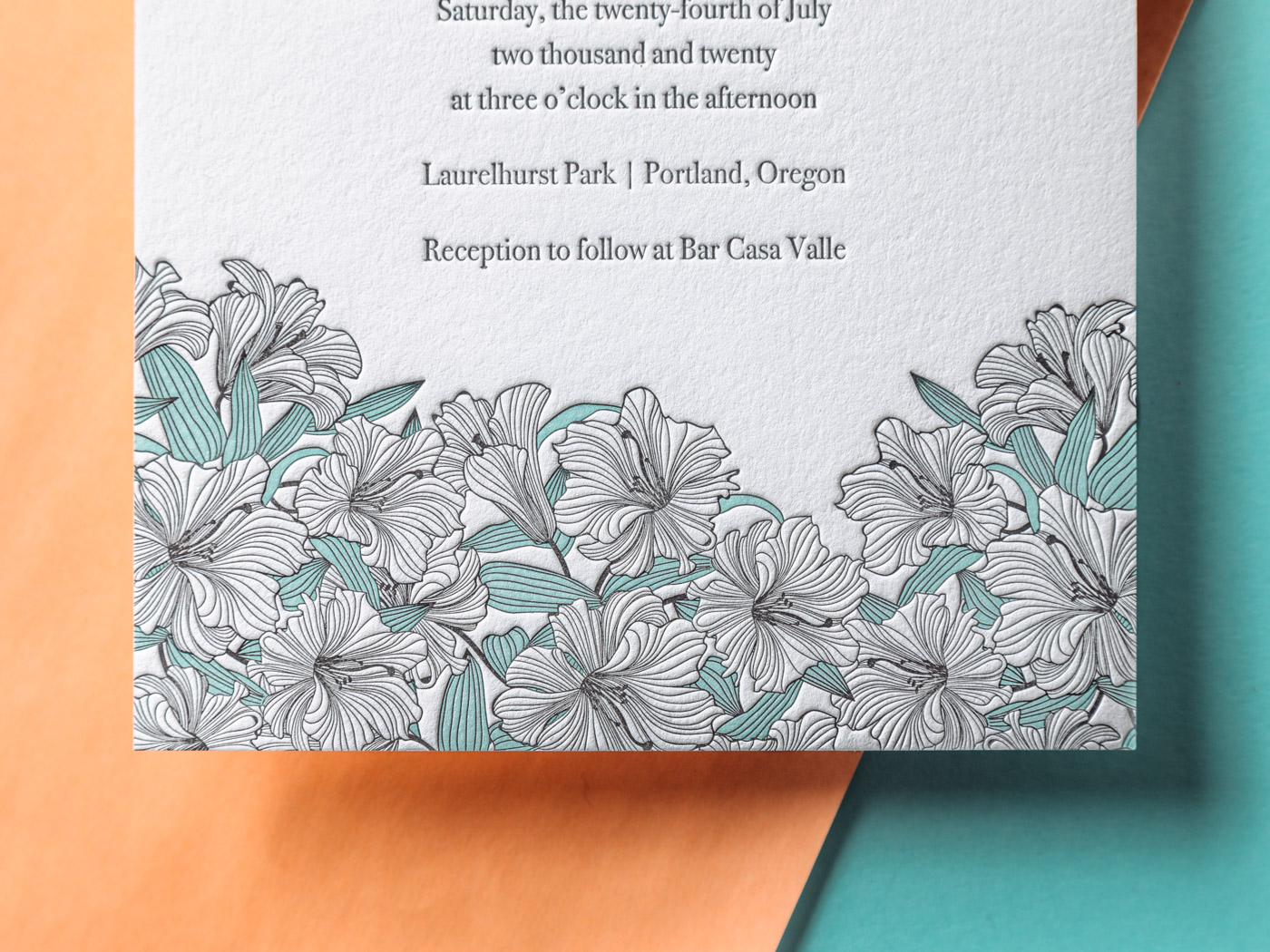 Veranda invitation from Parklife Press