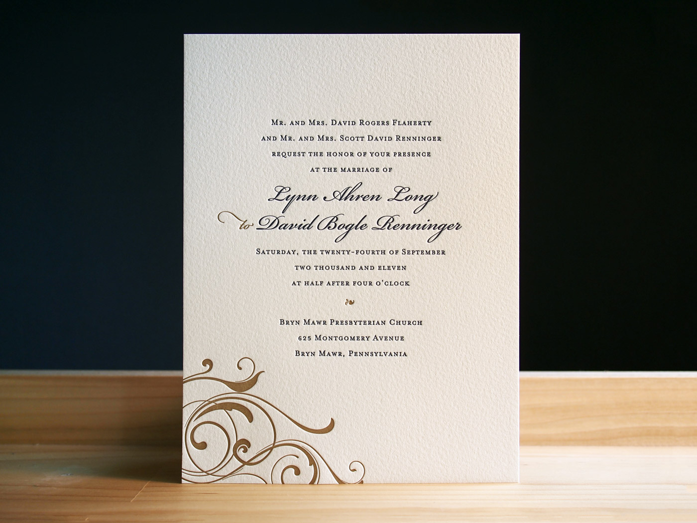 Whirl invitation from Parklife Press