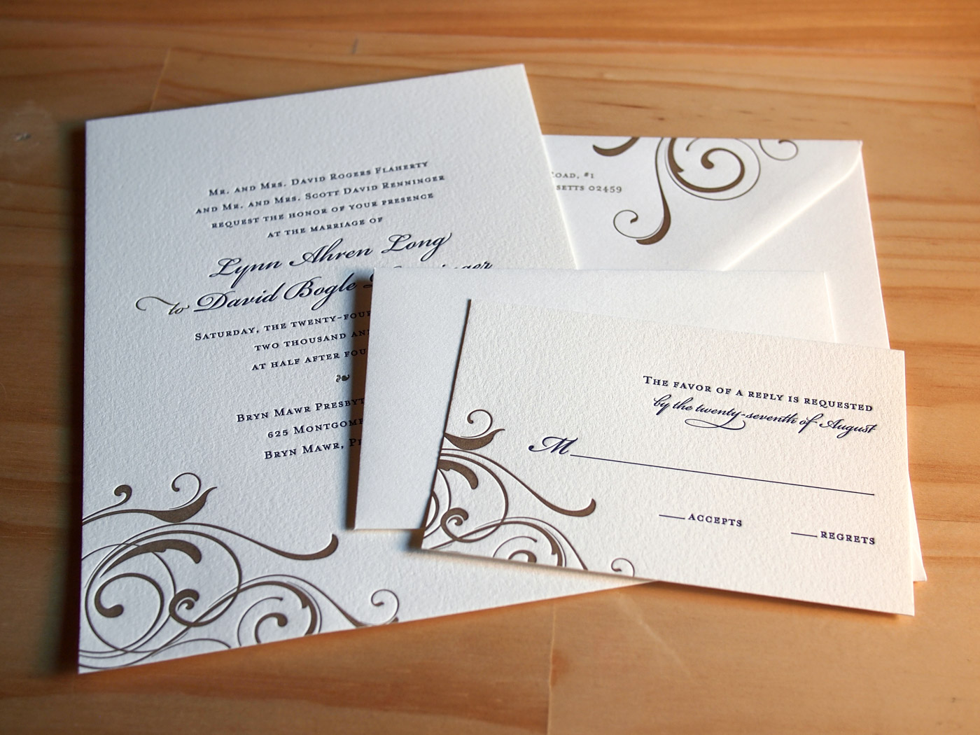 Whirl invitation from Parklife Press
