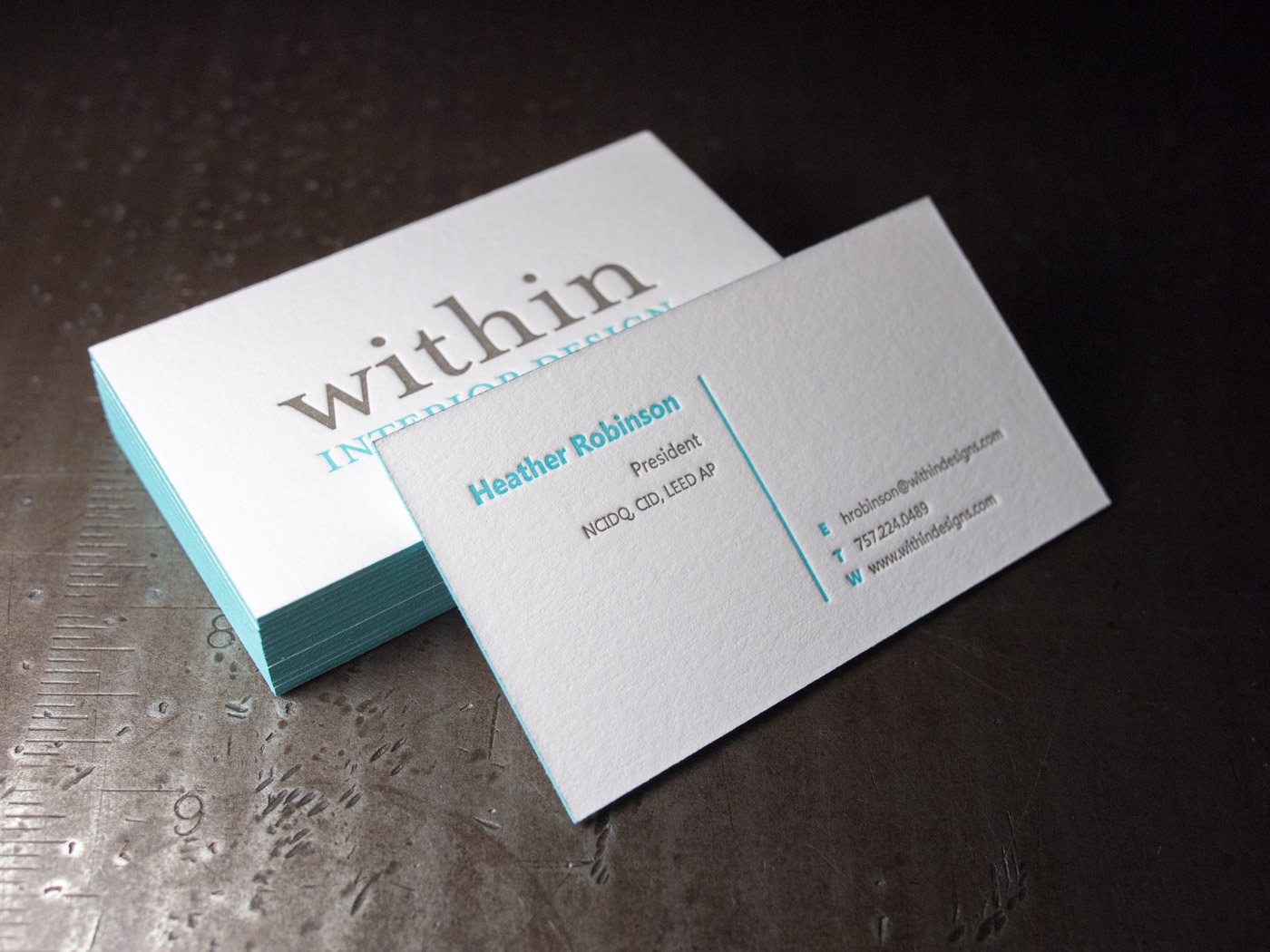 Within Interior Design | Printed by Parklife Press
