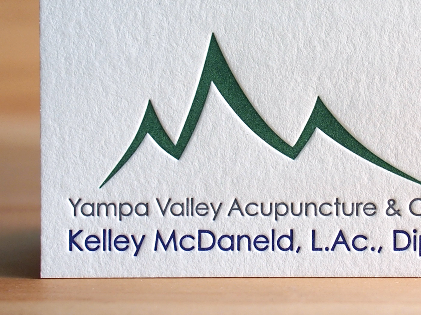 YV Acupuncture | Printed by Parklife Press