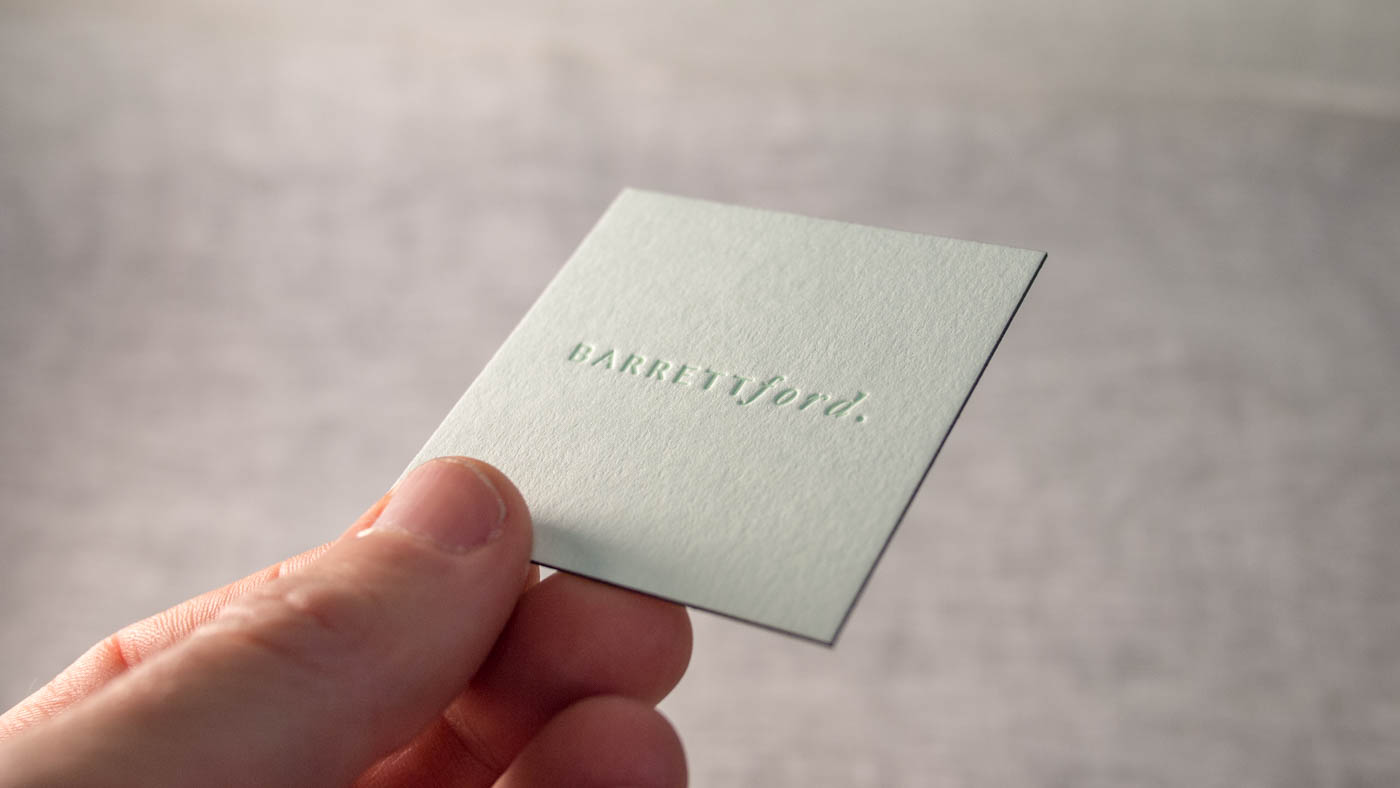 Letterpress Business Cards